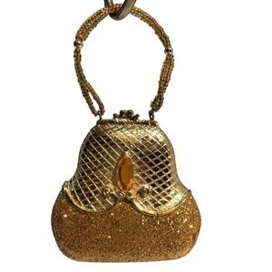 Glitter Handbag Christmas Ornament
